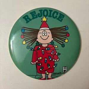 Cathy Christmas Large Pin or Decoration